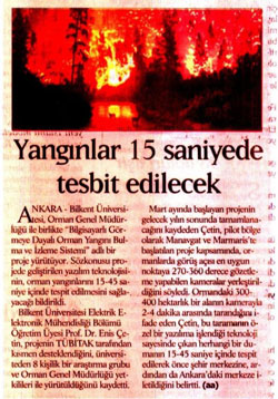 yangnlar 15 saniyede tespit edilecek