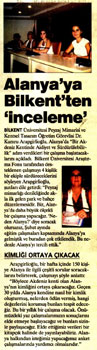 alanya'ya bilkent'ten inceleme