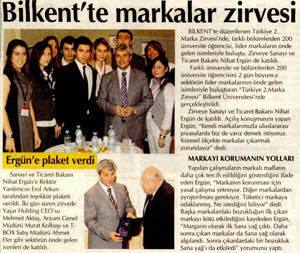 Bilkent’te Markalar Zirvesi