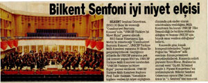 Bilkent Senfoni İyi Niyet Elçisi